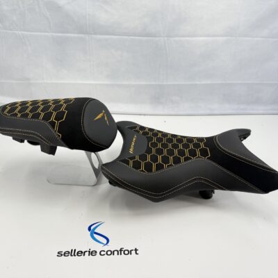 Selle confort moto HONDA Hornet 1000 nid d'abeille