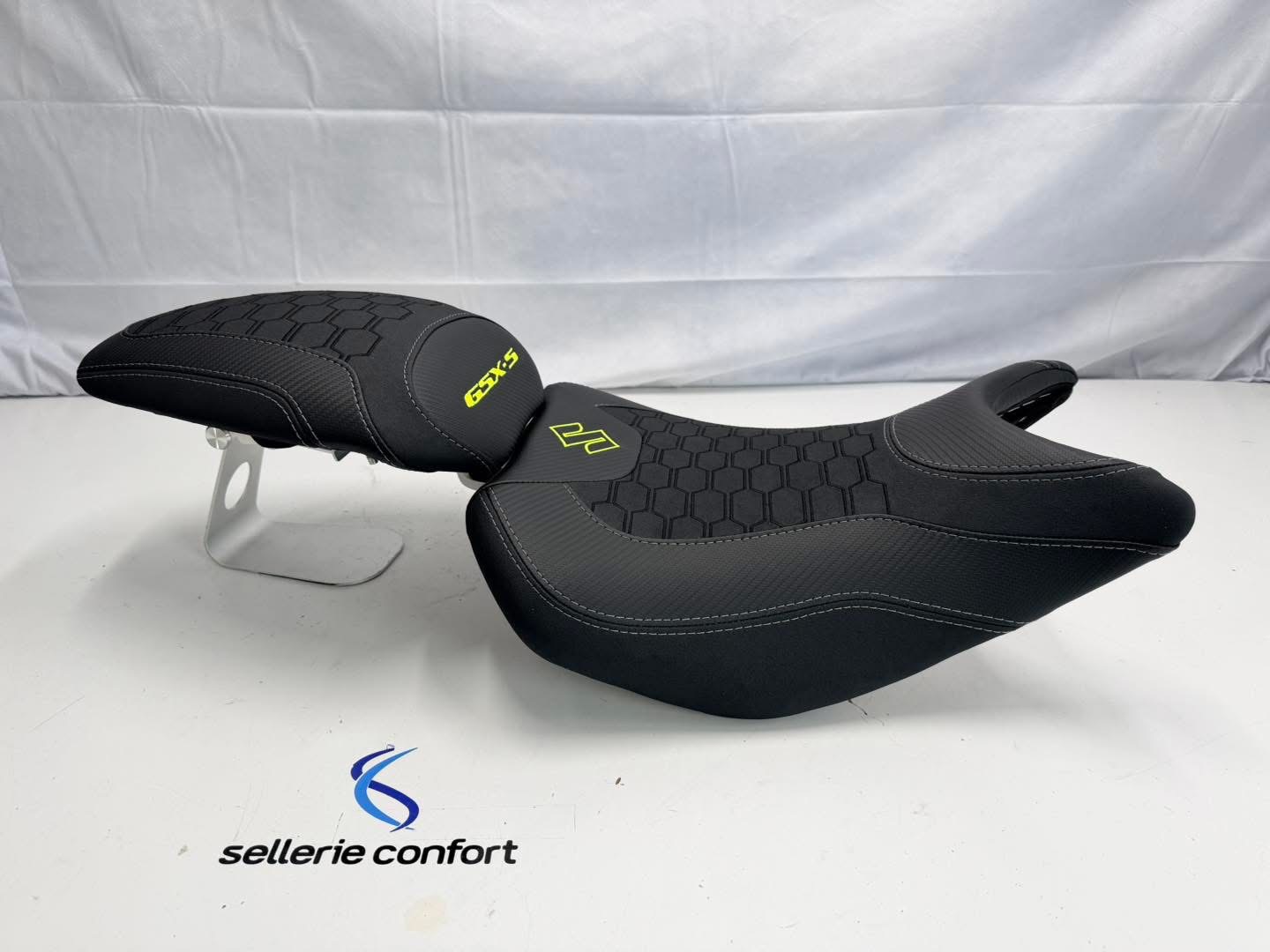 Selle confort moto SUZUKI GSX-S 1000 nid d'abeilles